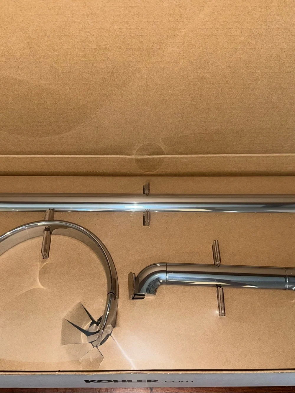 KOHLER 3-Piece Polished Chrome Bathroom Set: Towel Bar, Paper Holder, Ring